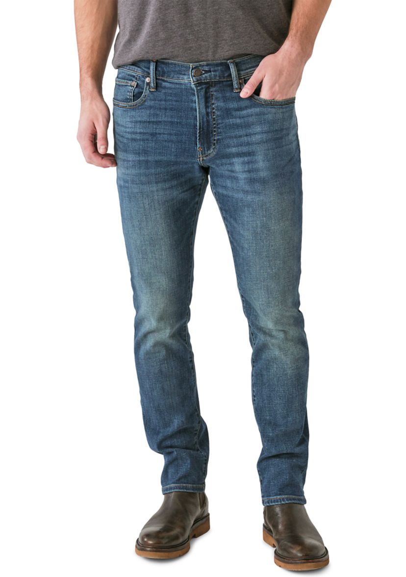 Athletic Straight Leg Jeans 