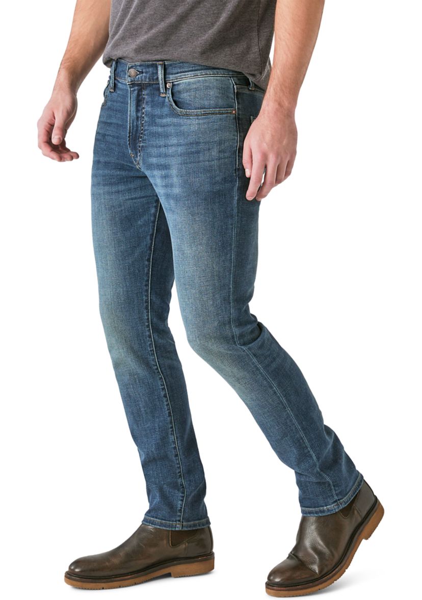 Athletic Straight Leg Jeans 