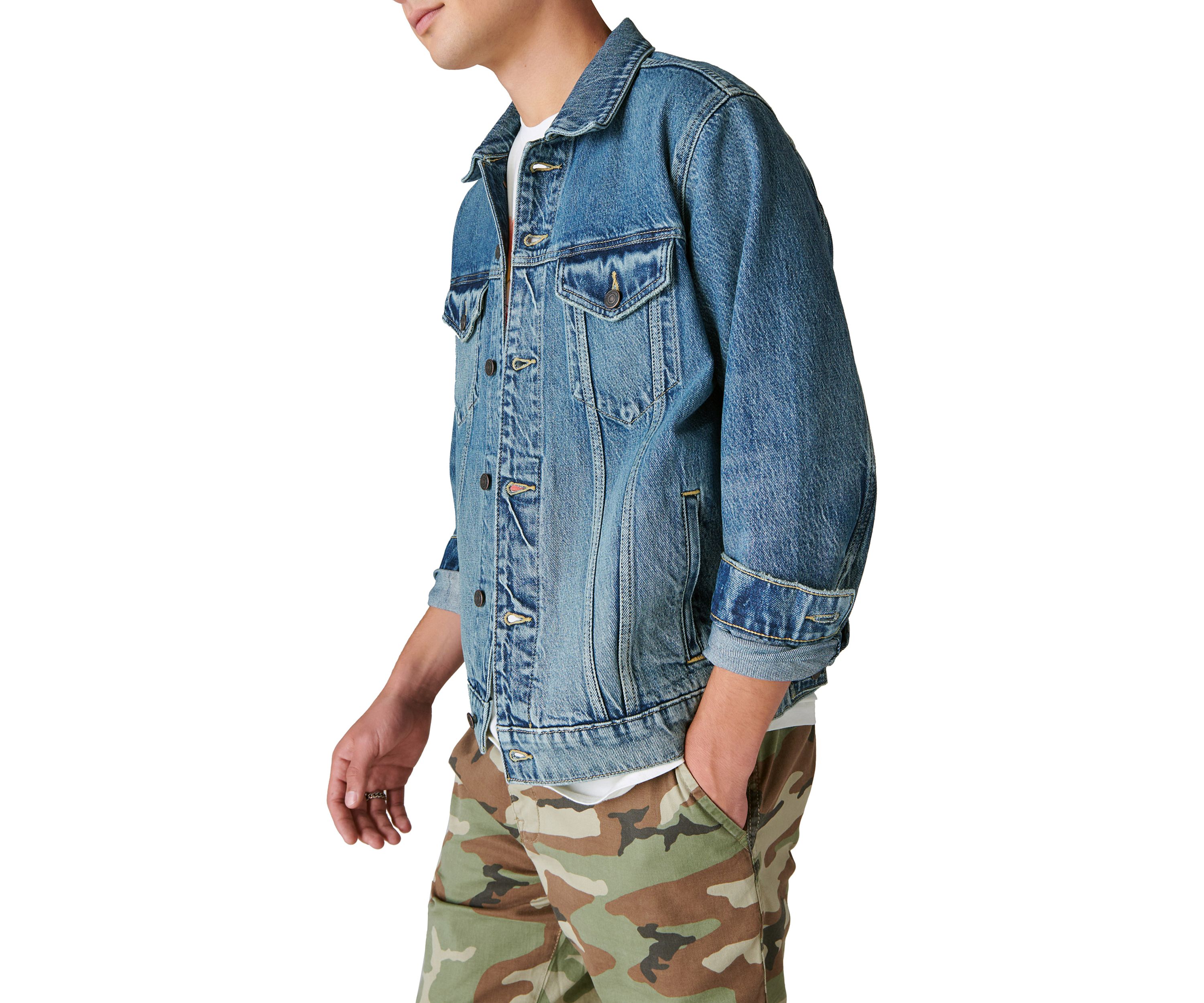 Rolling Stones Demim Trucker Jacket