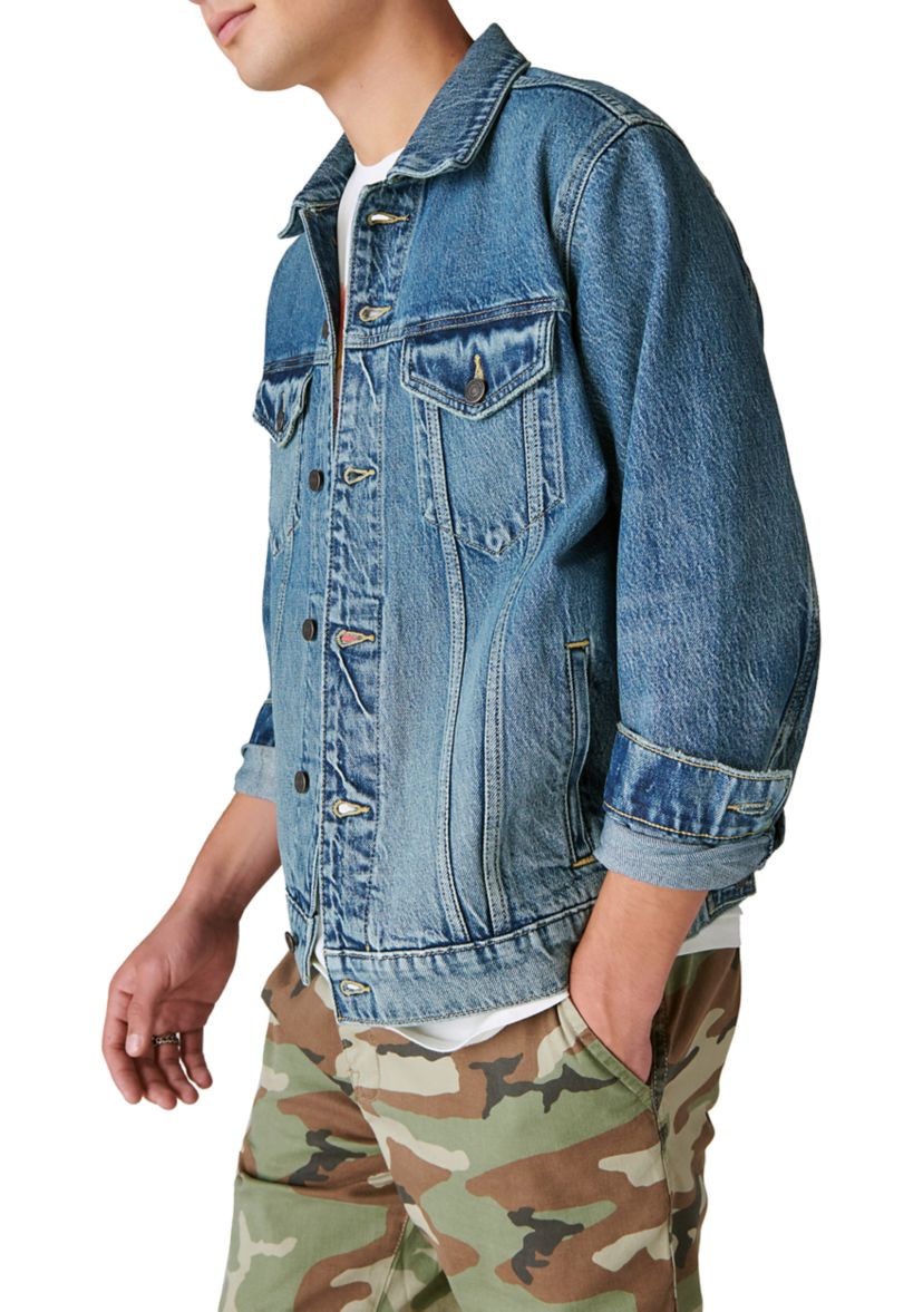 Rolling Stones Demim Trucker Jacket