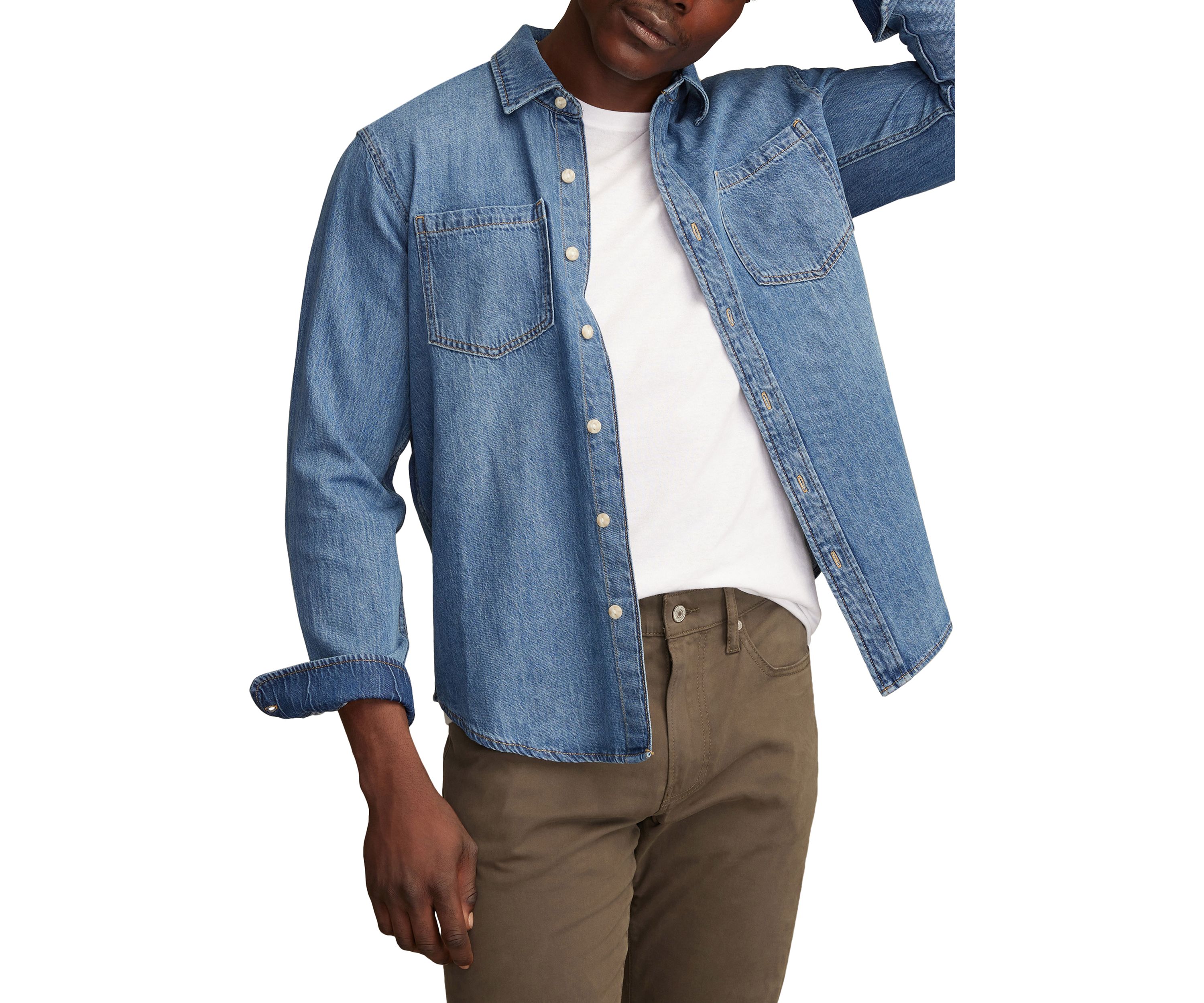 Denim Utility Shirt 