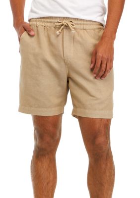 7" Linen Shorts
