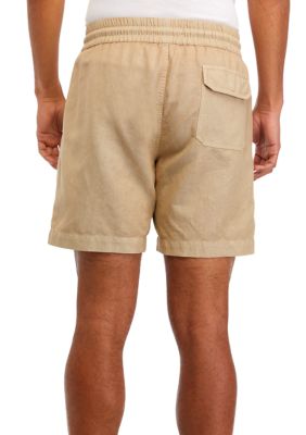 7" Linen Shorts