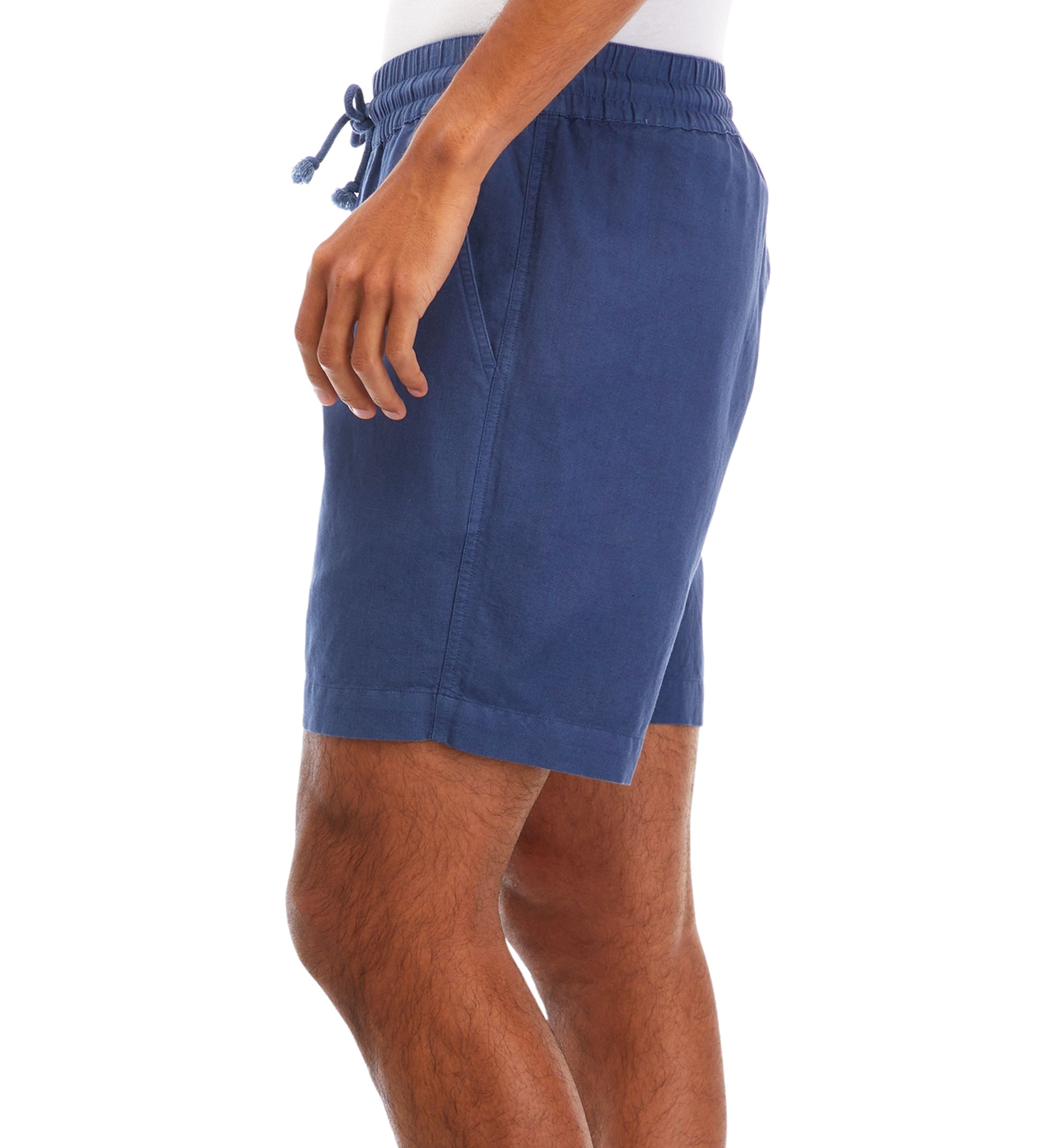 7" Linen Shorts