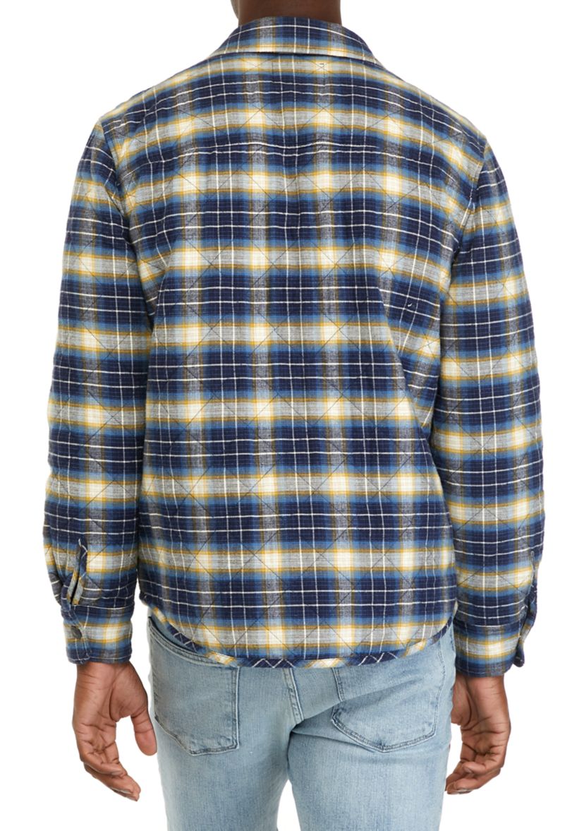 Lucky Brand Quilted Flannel Shacket | Belk