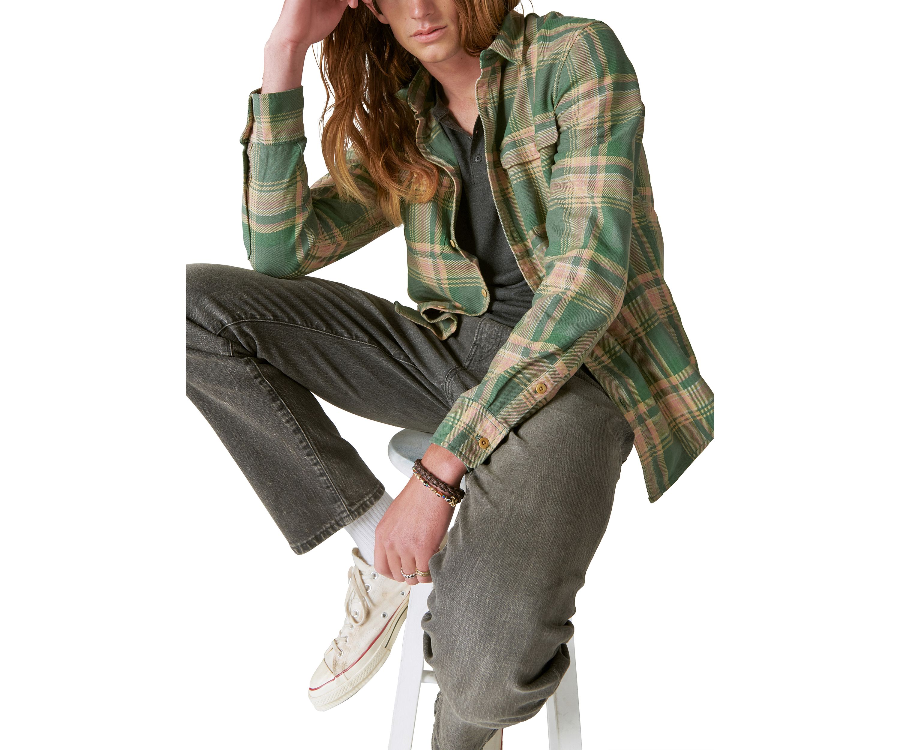 Plaid Twill Shirt 