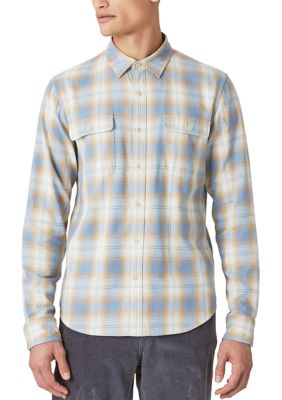 Lucky Brand Men's Long Sleeve Plaid Shirt