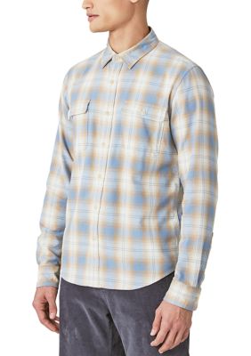 Long Sleeve Plaid Workwear Shirt