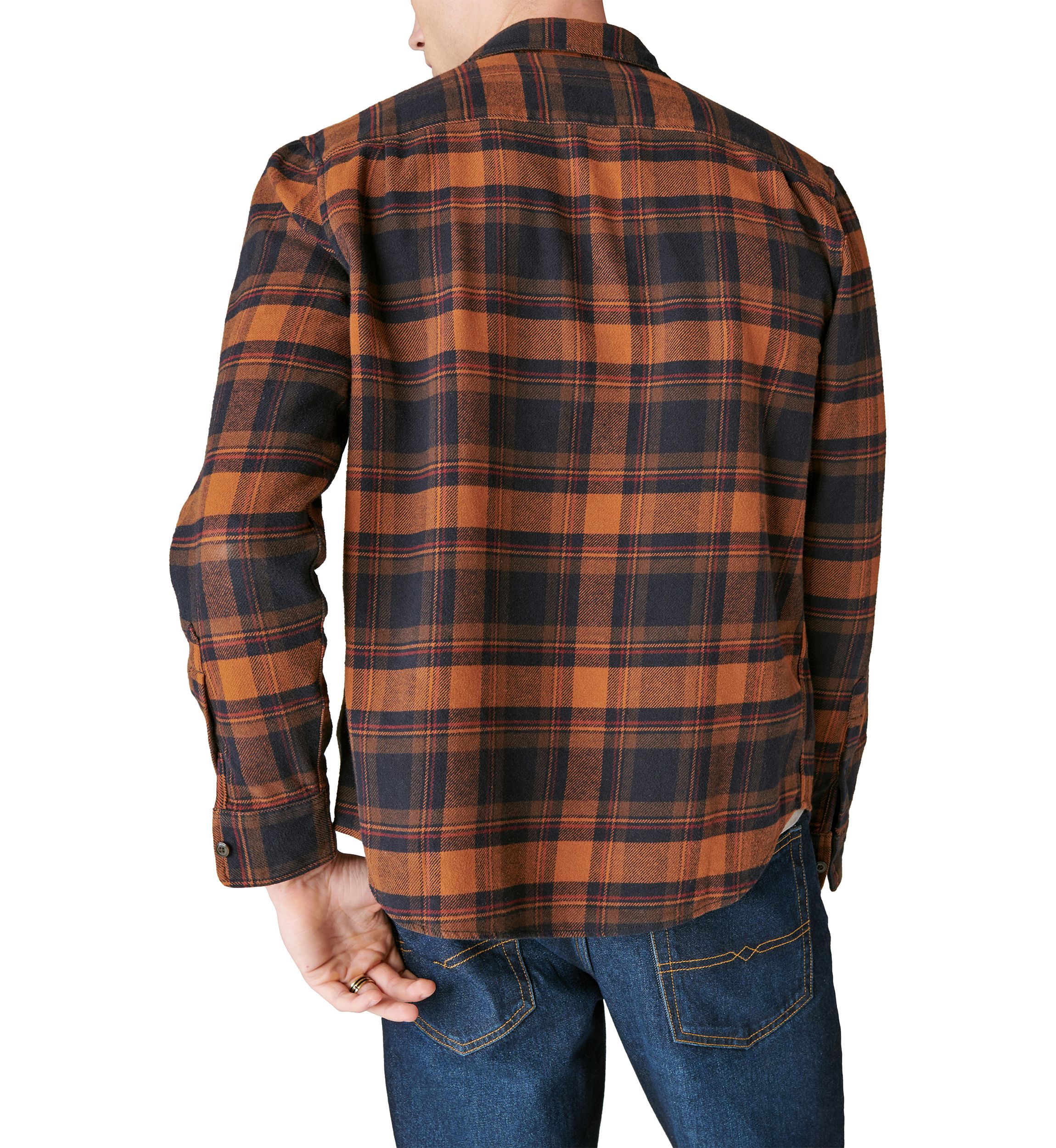 Plaid Utility Cloud Soft Long Sleeve Flannel