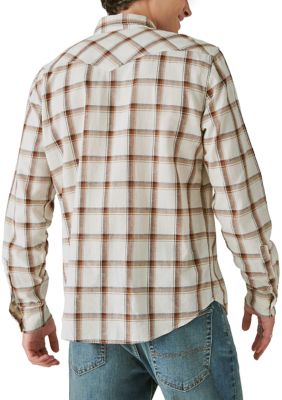 Plaid Western Long Sleeve Shirt