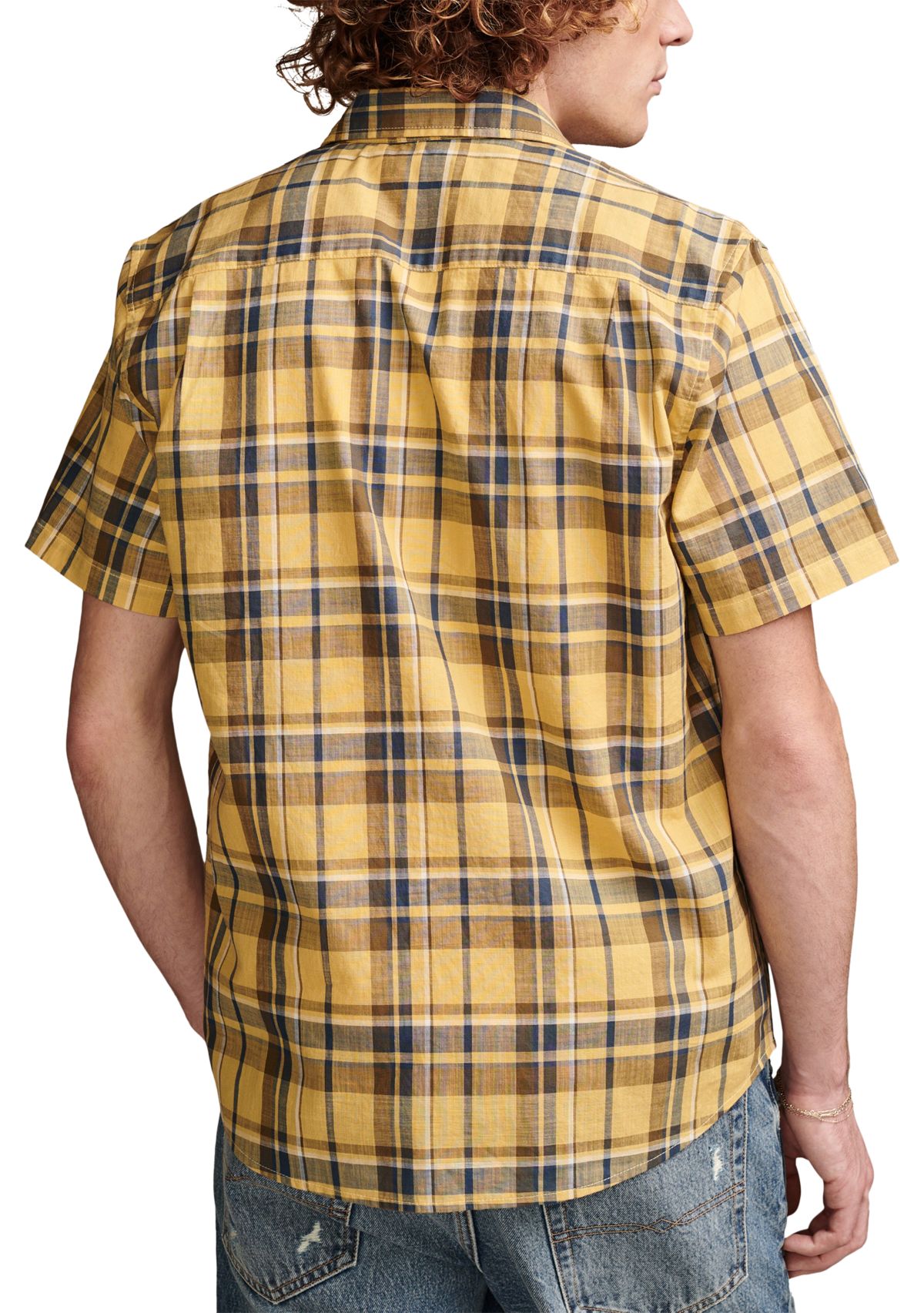Plaid Short Sleeve Shirt