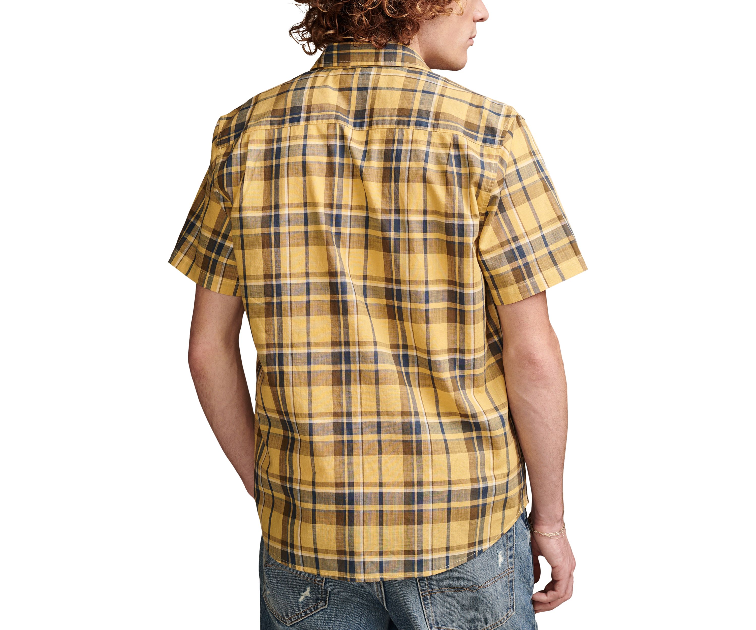 Plaid Short Sleeve Shirt