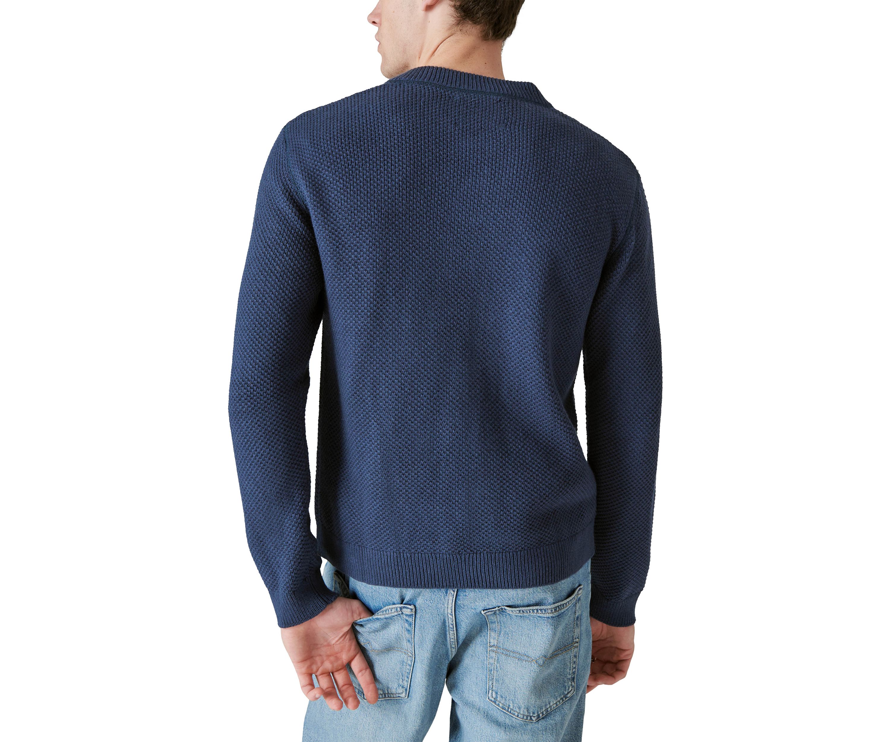Cloud Soft Henley Sweater 