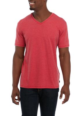 Lucky Brand Men's Venice Burnout V-Neck T-Shirt