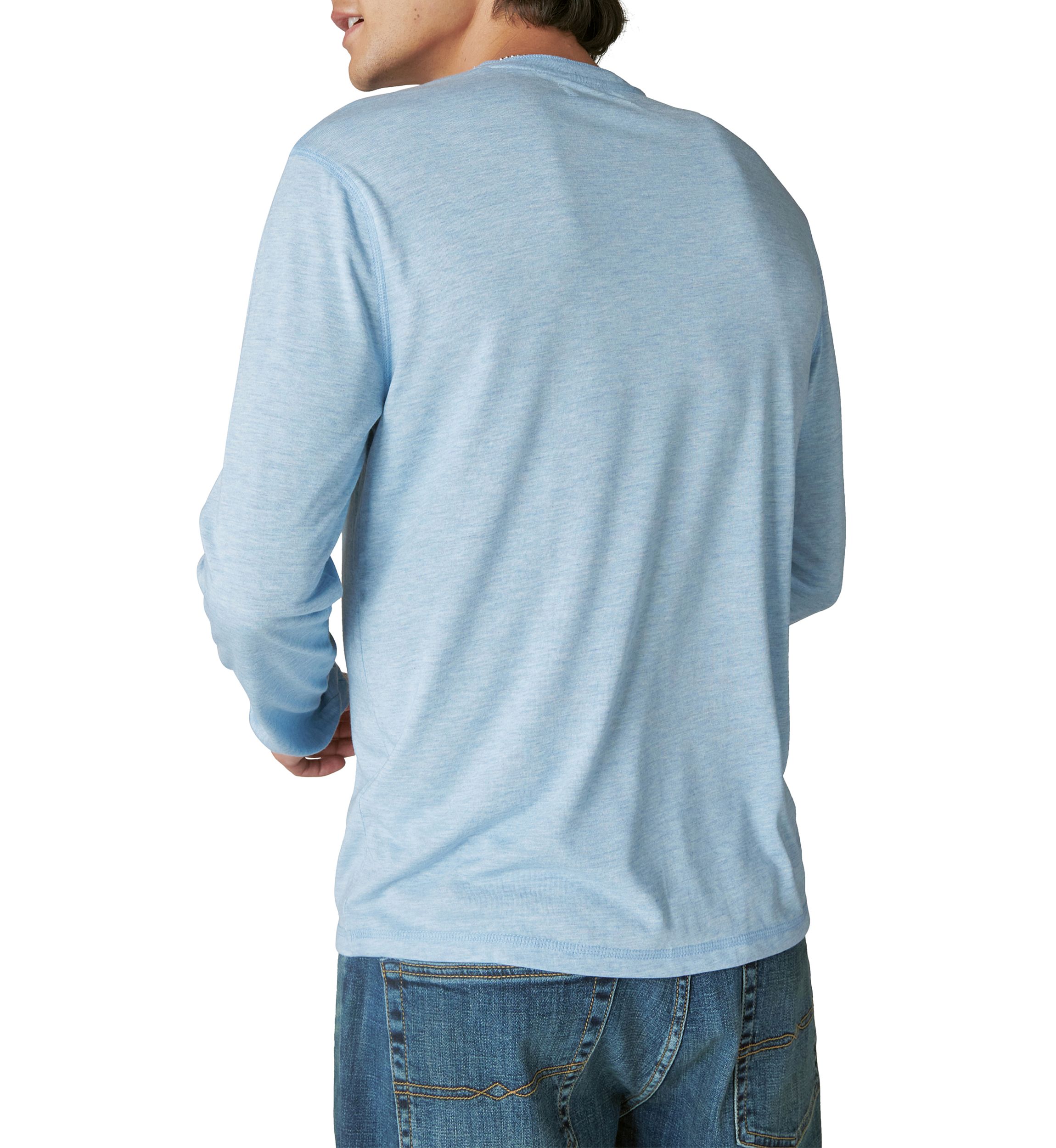 Tencel Long Sleeve Henley Shirt