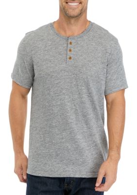 Lucky Brand Men's Short Sleeve Henley Shirt