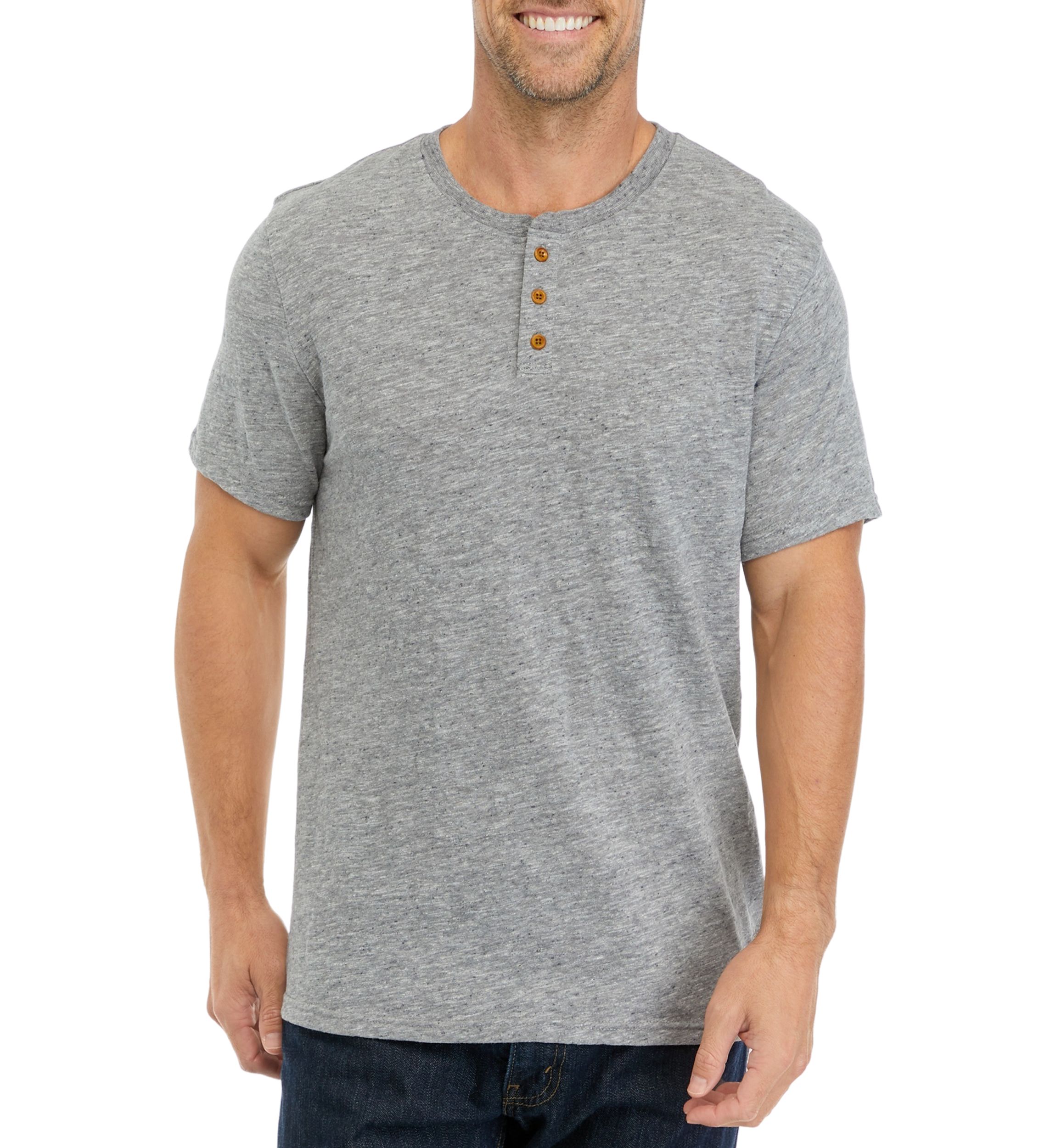 Short Sleeve Henley Shirt