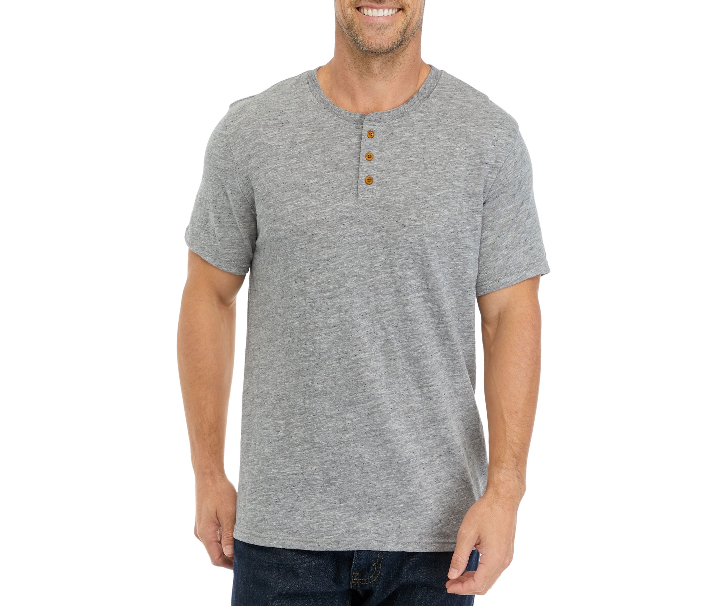 Short Sleeve Henley Shirt