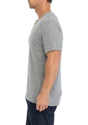 Short Sleeve Henley Shirt