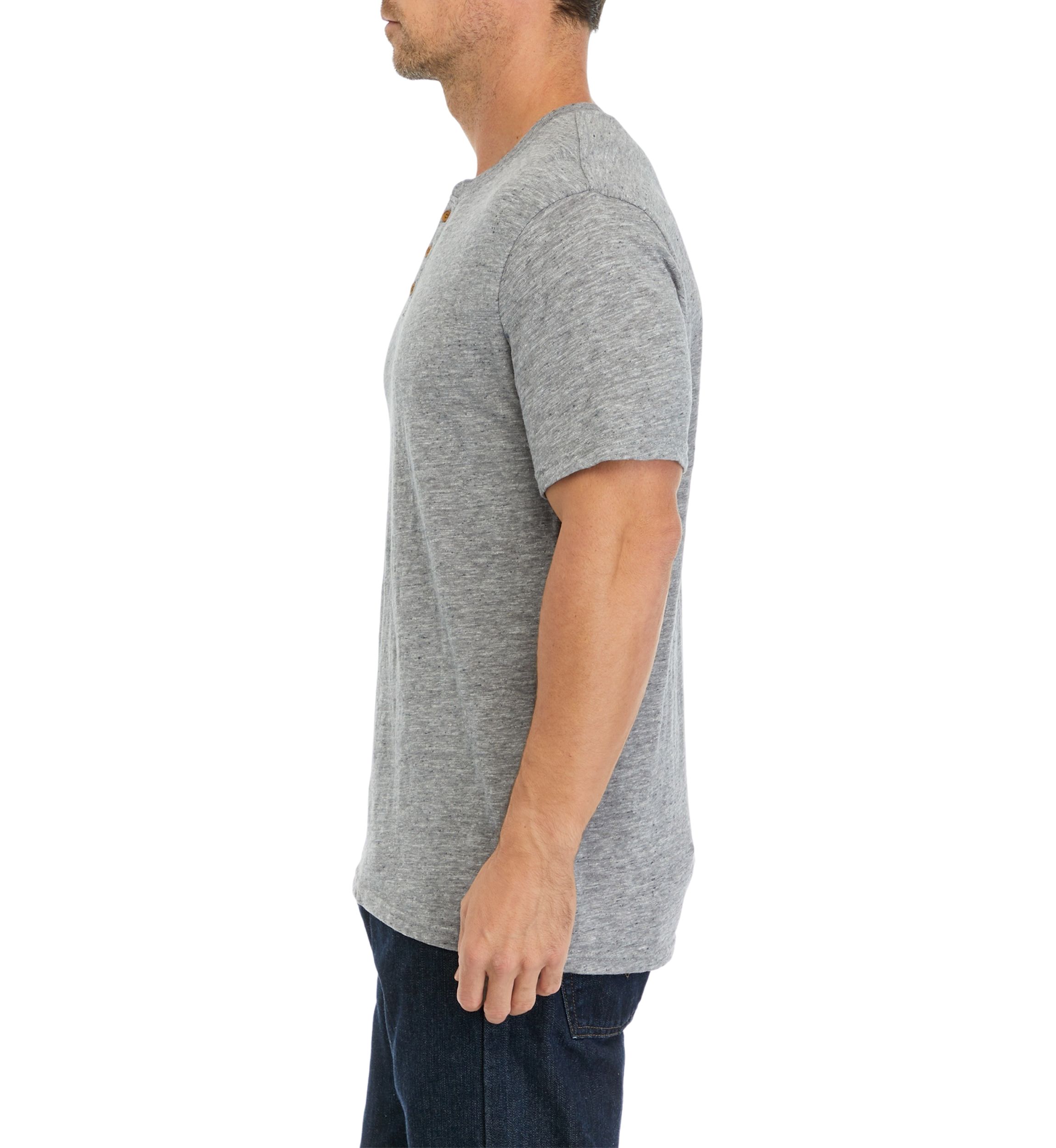 Short Sleeve Henley Shirt