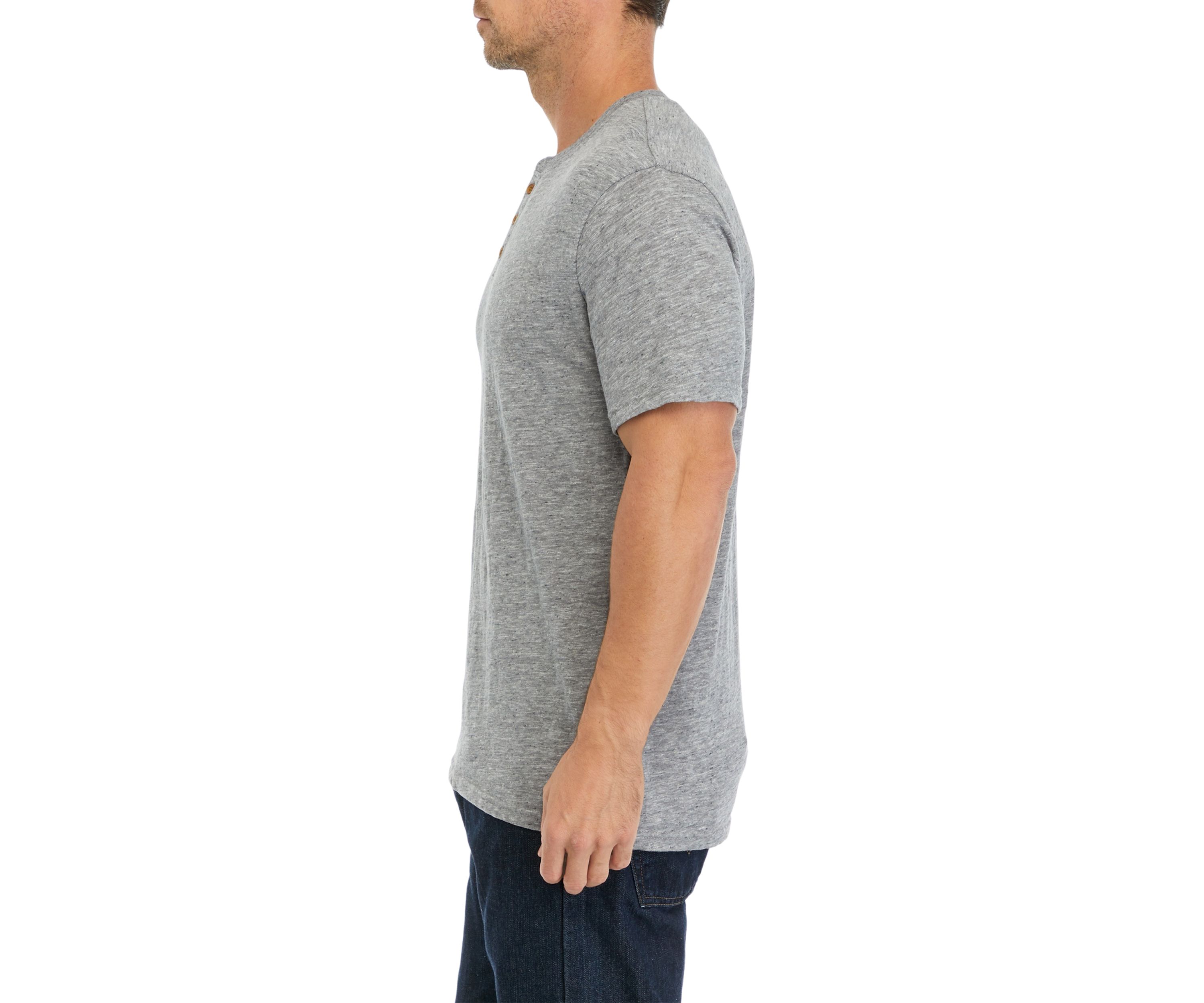 Short Sleeve Henley Shirt