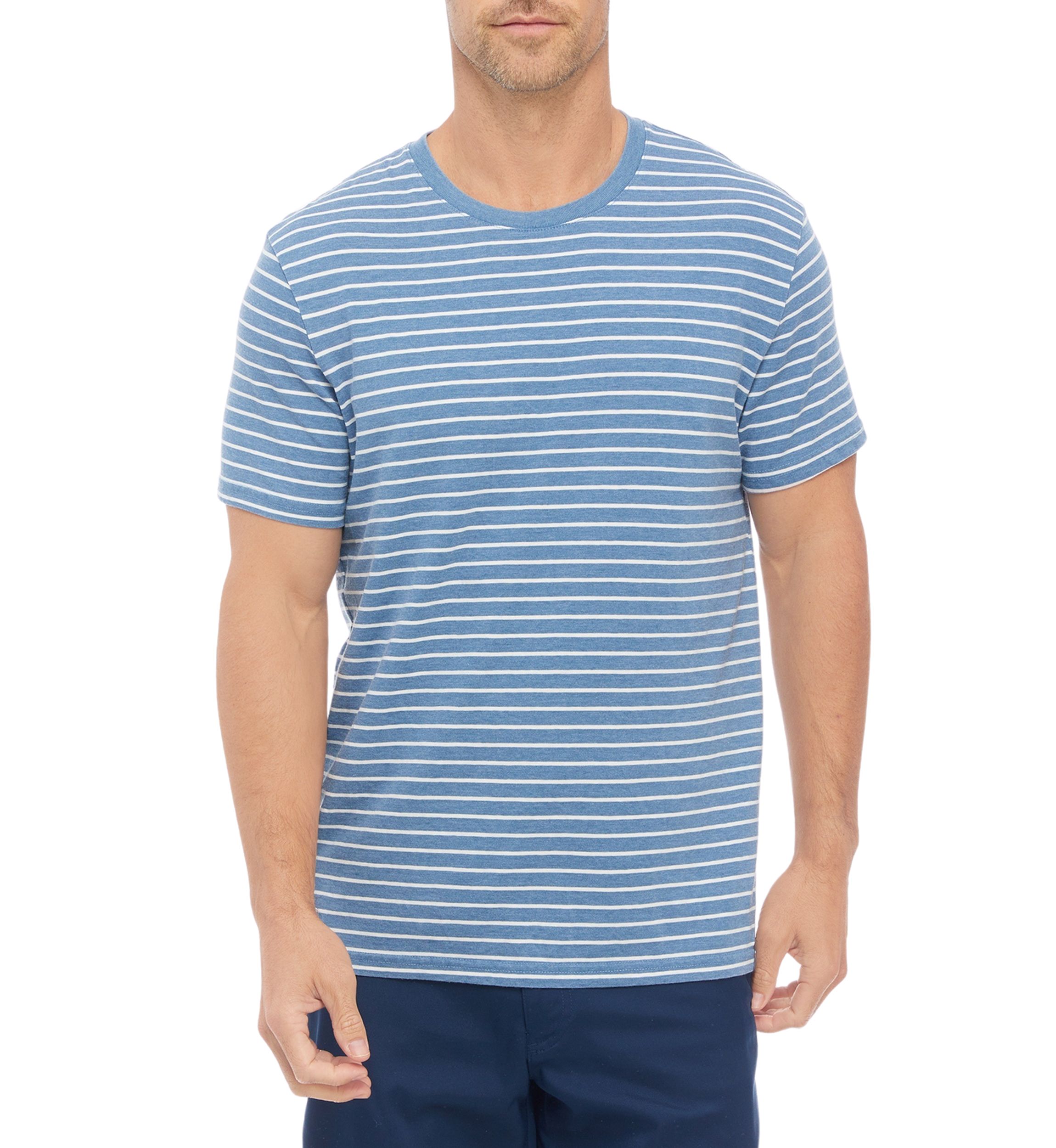 Striped Crew Neck T-Shirt