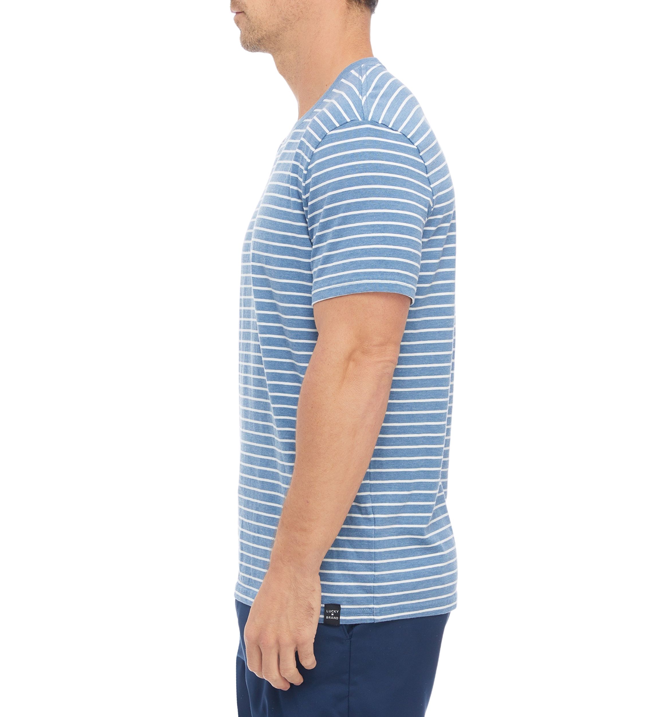 Striped Crew Neck T-Shirt