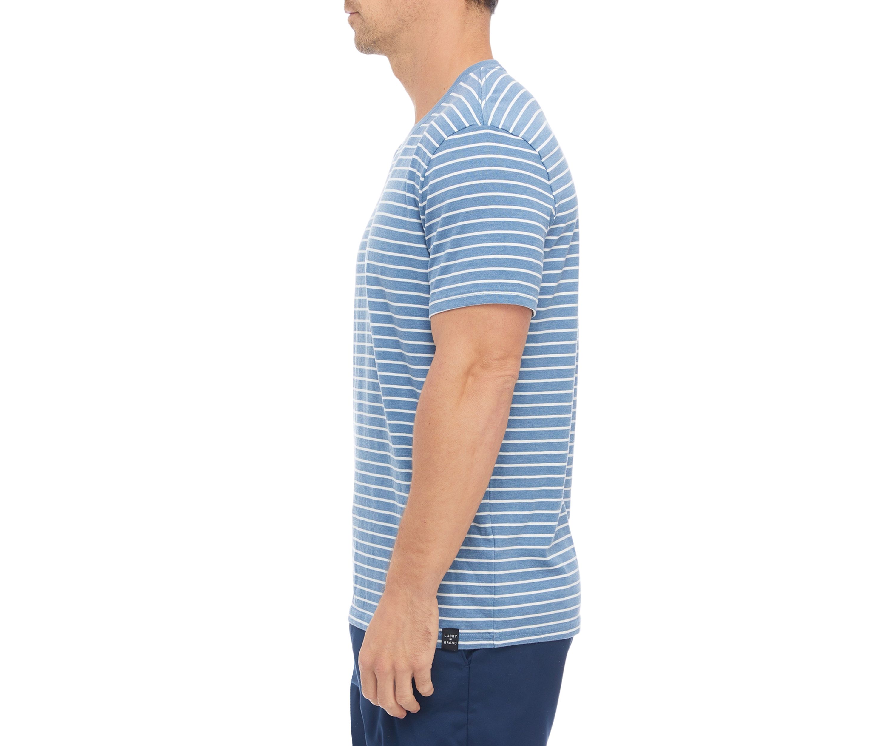 Striped Crew Neck T-Shirt