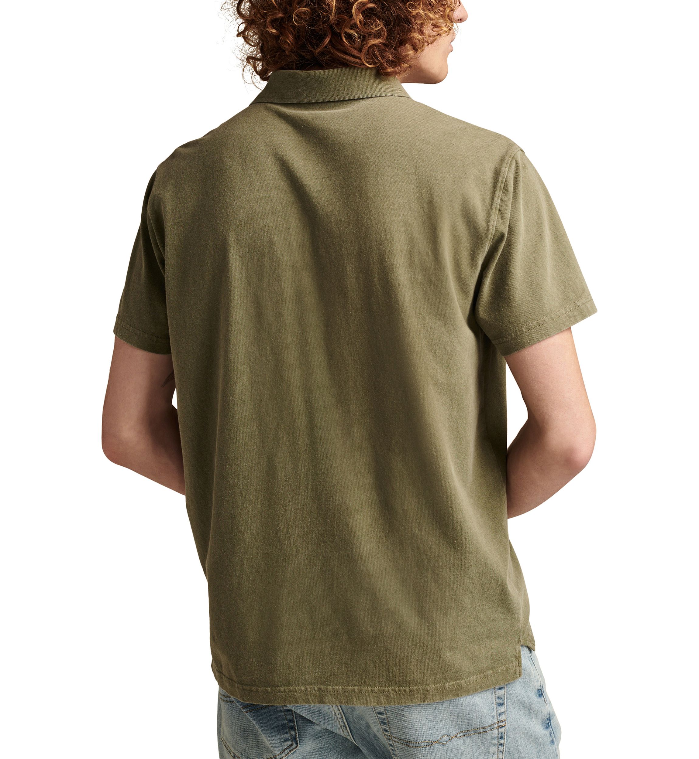 Jersey Short Sleeve Polo Shirt 