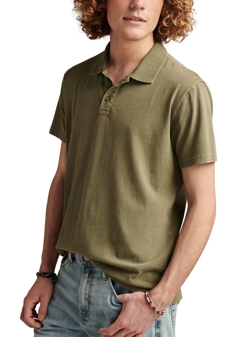 Jersey Short Sleeve Polo Shirt 