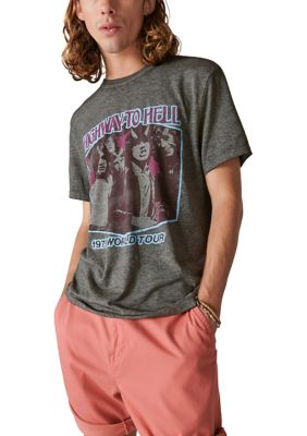 Lucky Brand Men's ACDC Highway to Hell Graphic T-Shirt