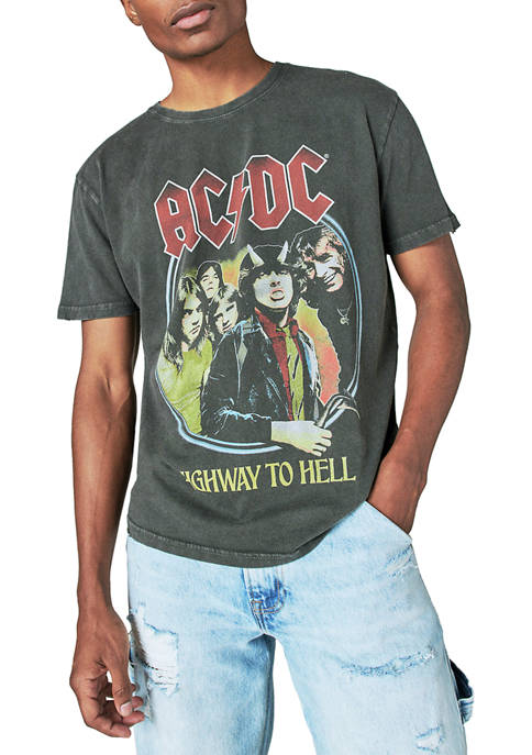 Lucky Brand ACDC Salute You Graphic T-Shirt