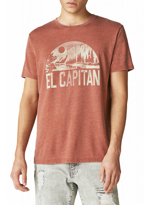 Lucky Brand Short Sleeve El Capitan Graphic T-Shirt