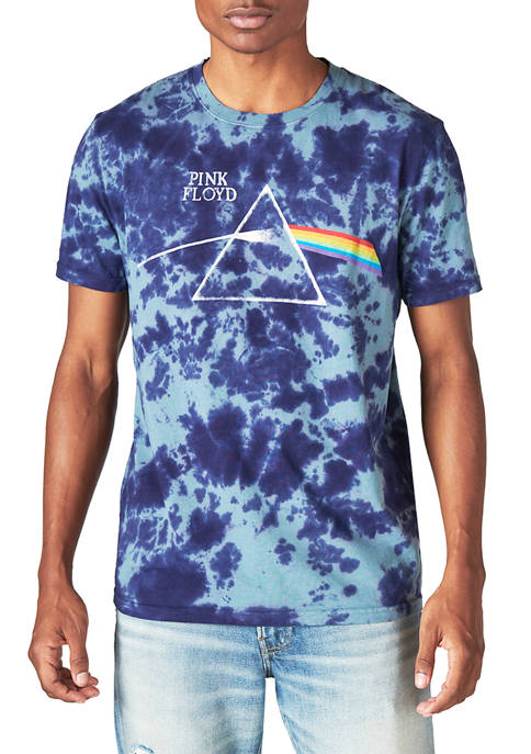 Lucky Brand Short Sleeve Pink Floyd Graphic T-Shirt