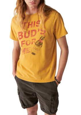 Lucky Brand Men's Bud's For Me Graphic T-Shirt
