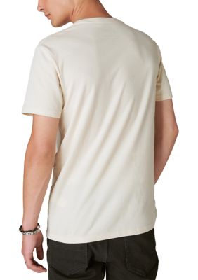 Short Sleeve Bronco Photo Graphic T-Shirt