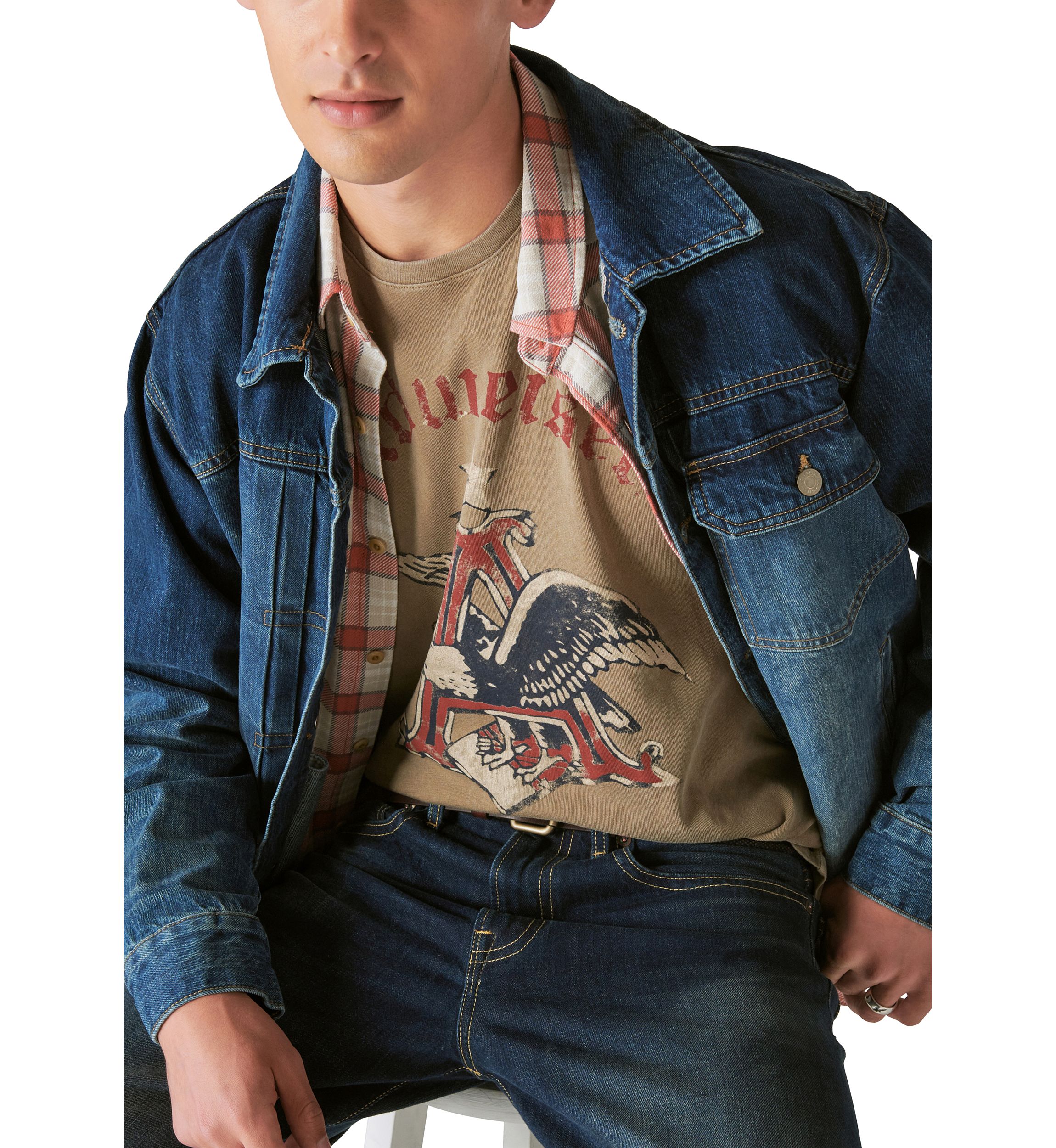 Short Sleeve Budweiser Graphic T-Shirt 