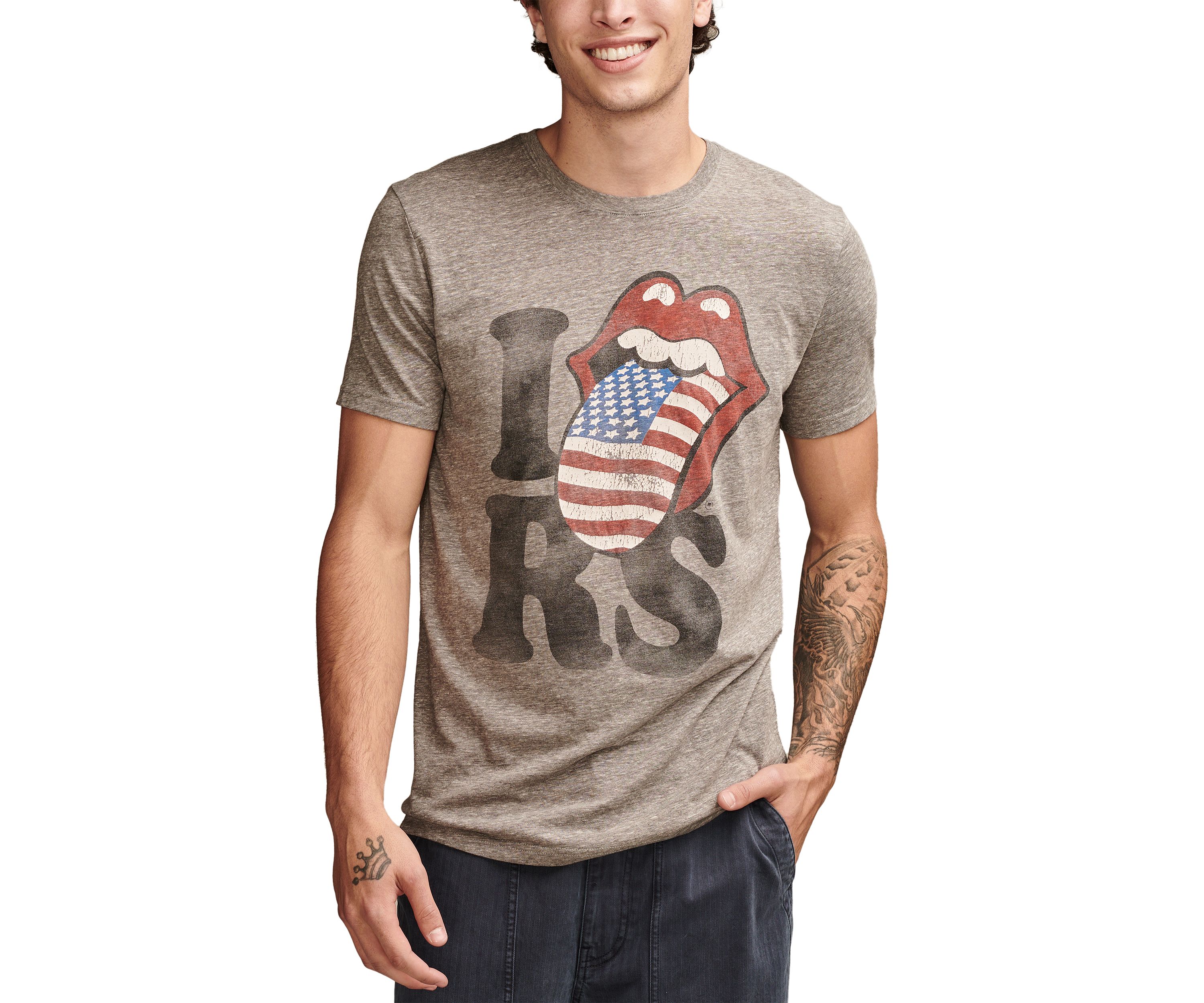 I Love Rolling Stones Graphic T-Shirt