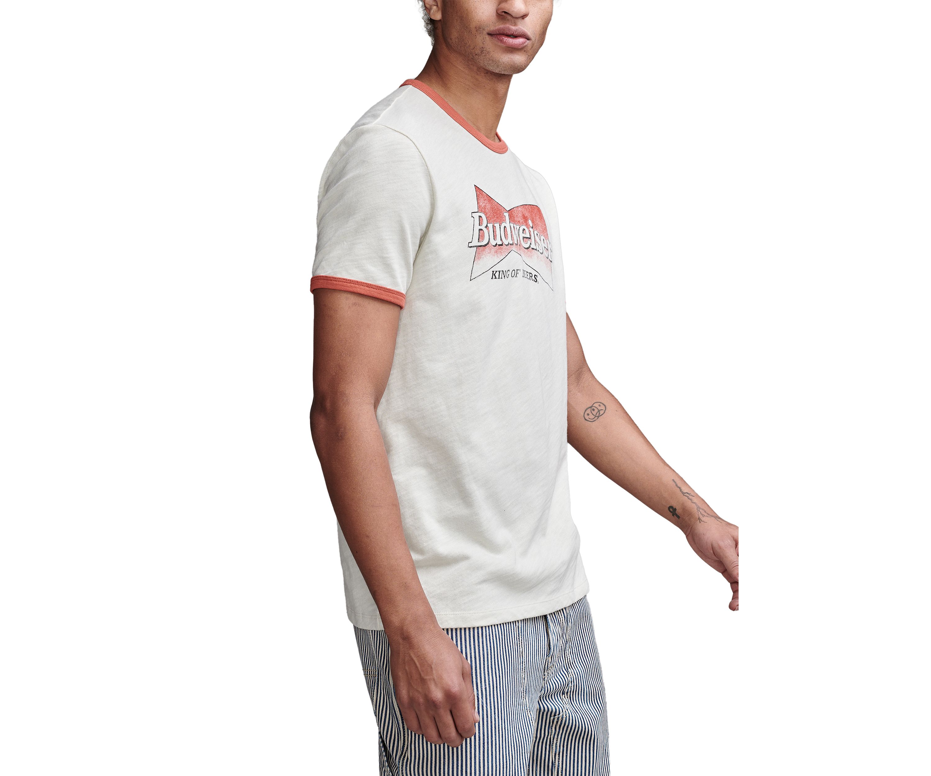 Budweiser Bow Tie Graphic T-Shirt