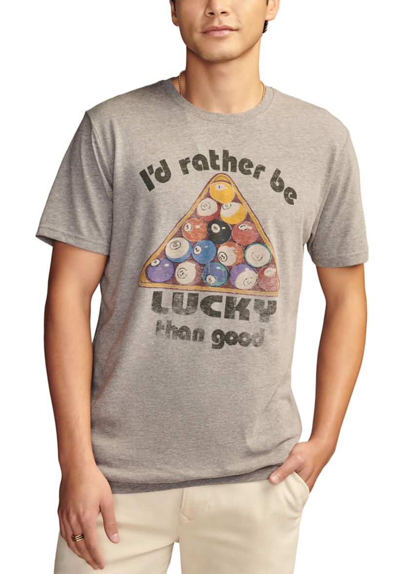Lucky Billiards Graphic T-Shirt 