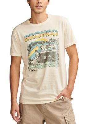 Lucky Brand Men's Retro Bronco Graphic T-Shirt