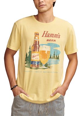 Lucky Brand Men's Hamms Beer Graphic T-Shirt