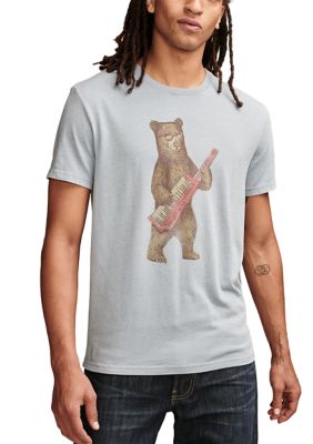 Keytar Bear Graphic T-Shirt