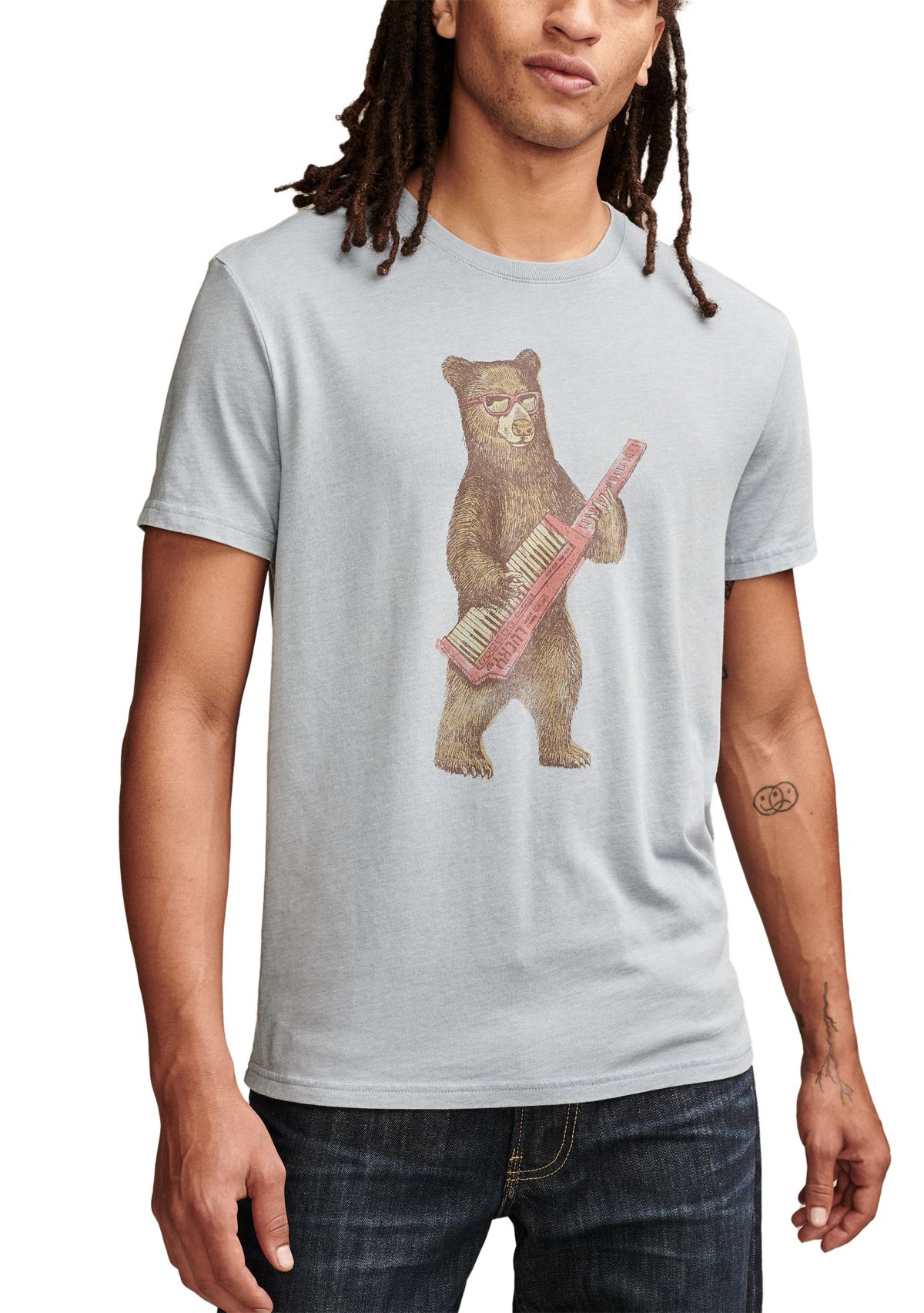 Keytar Bear Graphic T-Shirt