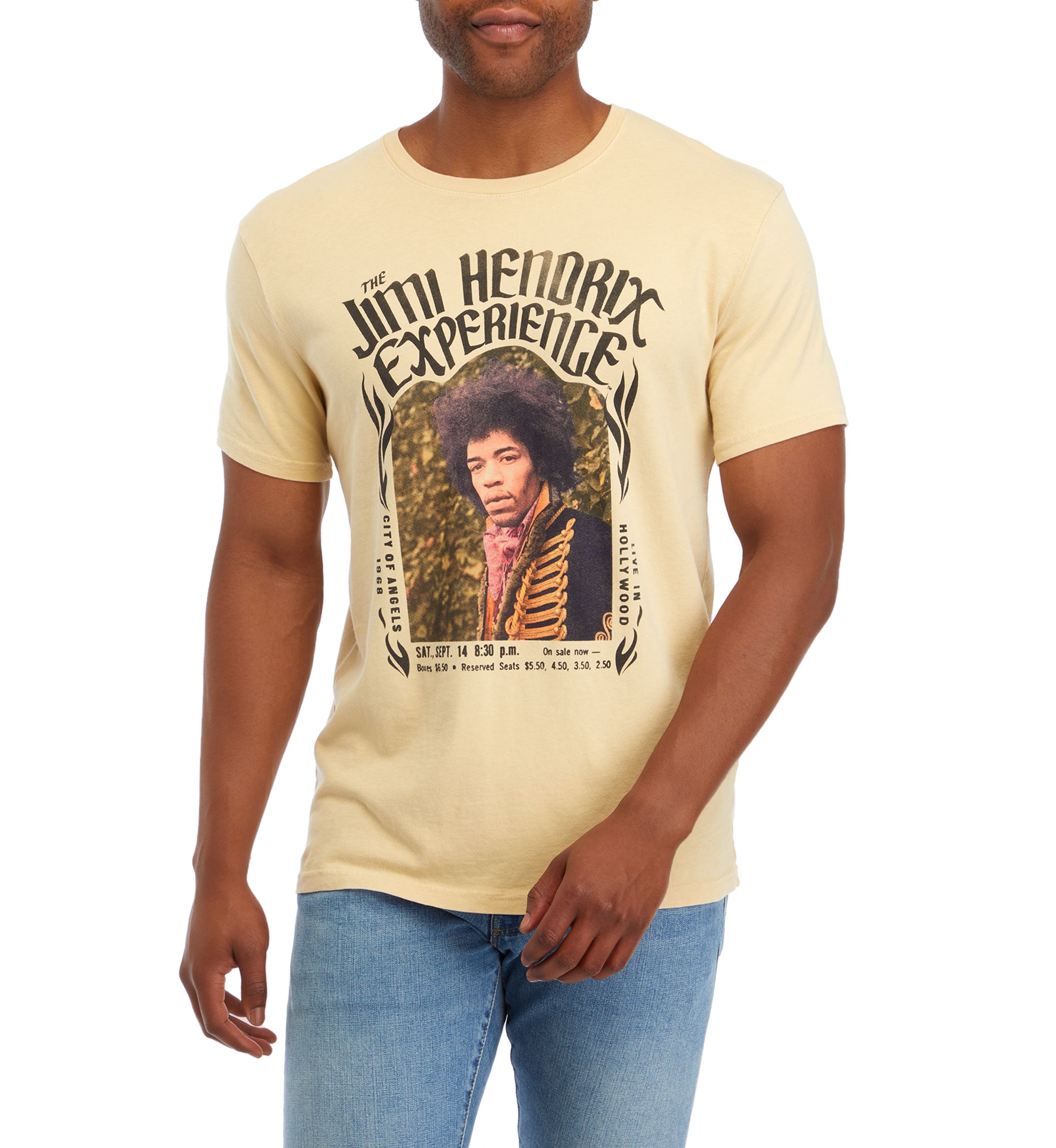 Jimi Hendrix Photo Graphic T-Shirt