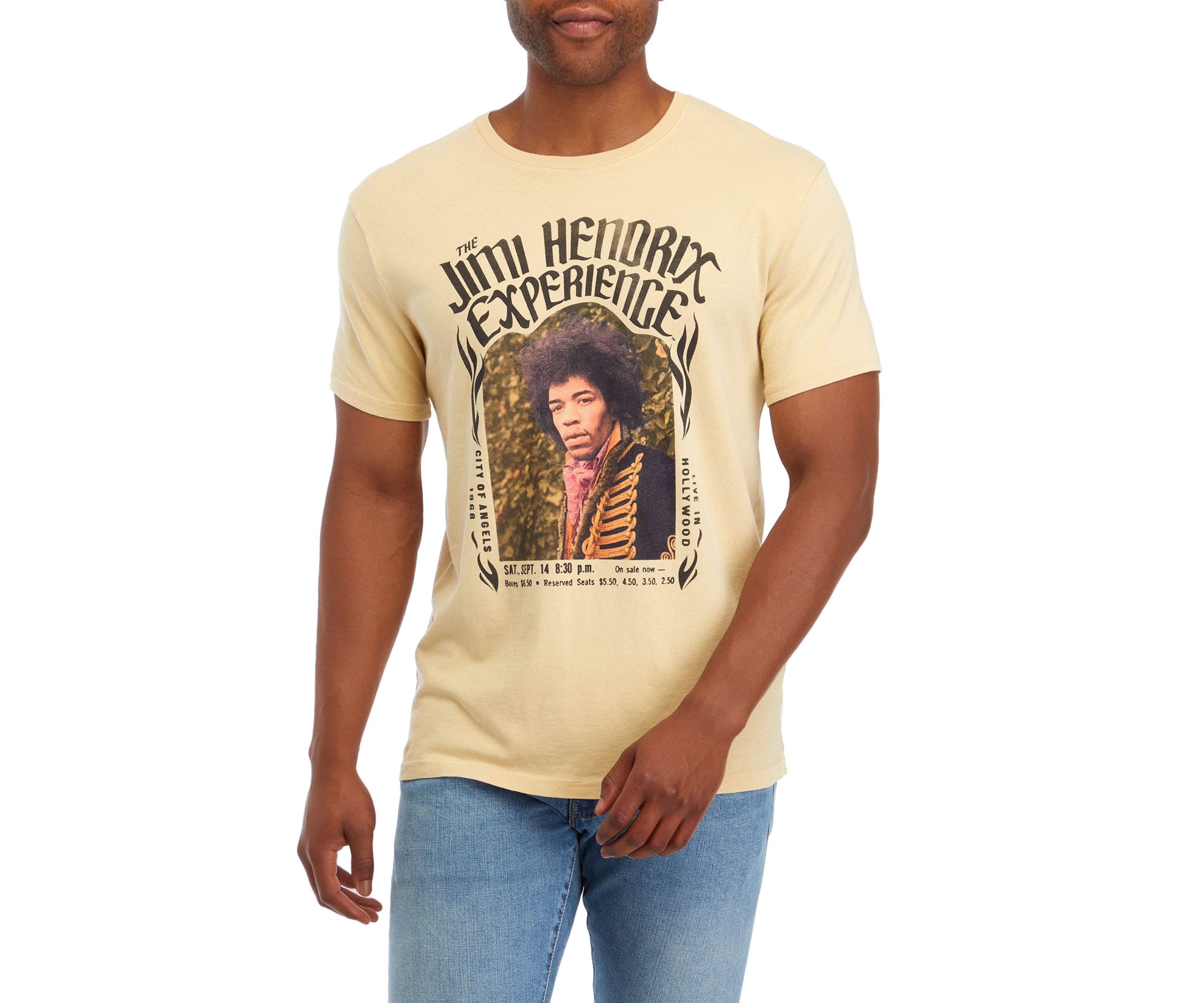 Jimi Hendrix Photo Graphic T-Shirt