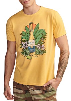 Lucky Brand Men's Corona Tropical Graphic T-Shirt