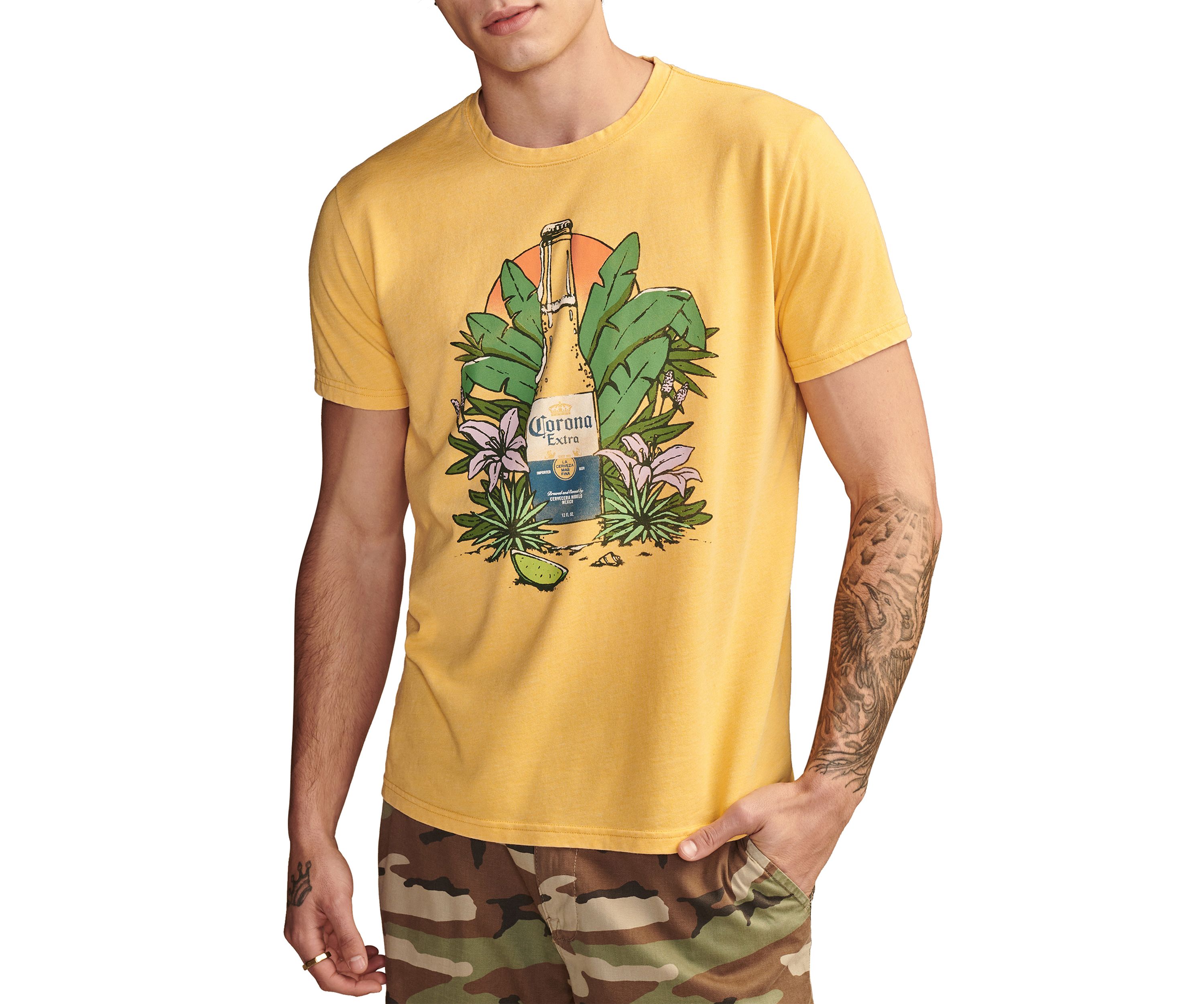 Corona Tropical Graphic T-Shirt
