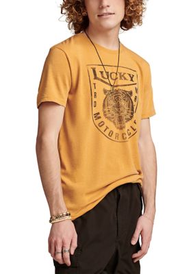 Lucky Motorcycles Graphic T-Shirt