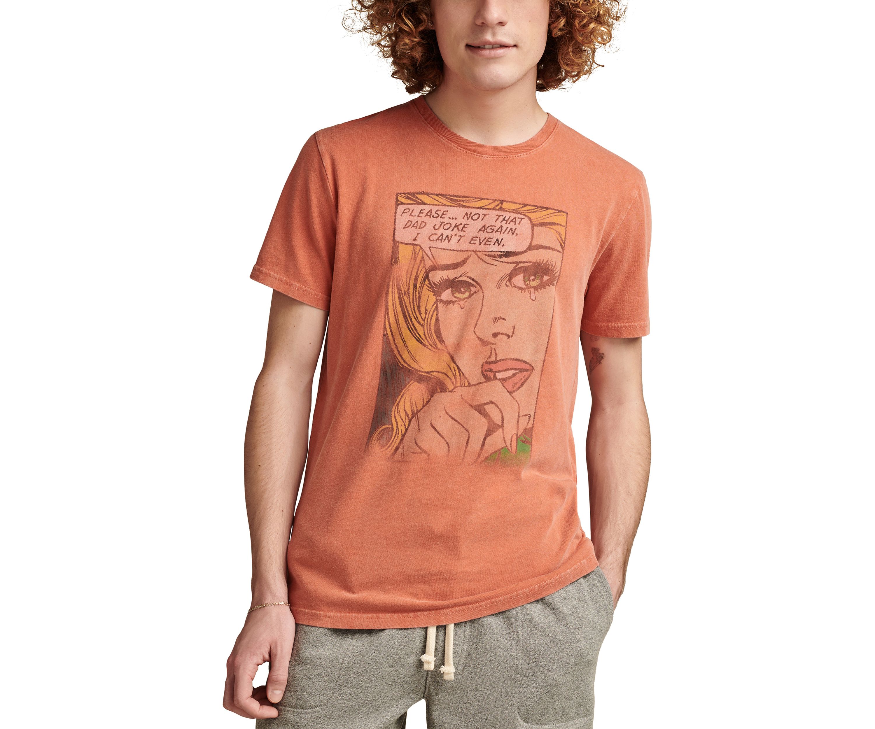 Comic Girl Graphic T-Shirt 